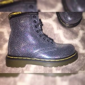 ⚠️SOLD⚠️ Dr Marten Toddler Metallic Sparkle Boots